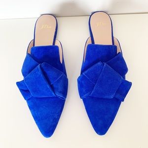JCREW Marina Slide in Suede